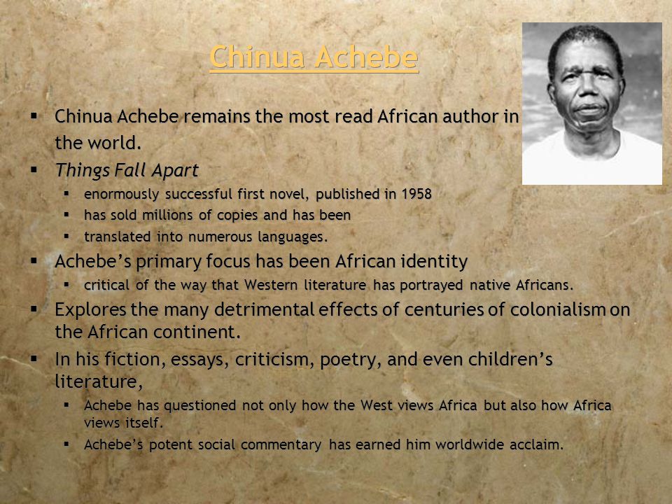 achebe essay achebe essay