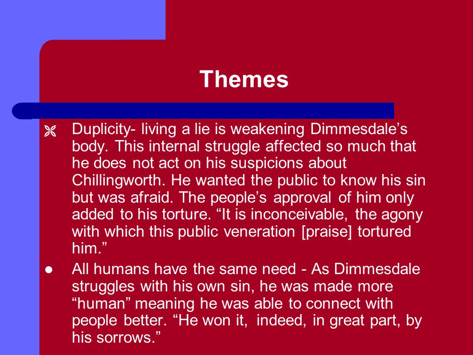 how was dimmesdale isolated how was dimmesdale isolated