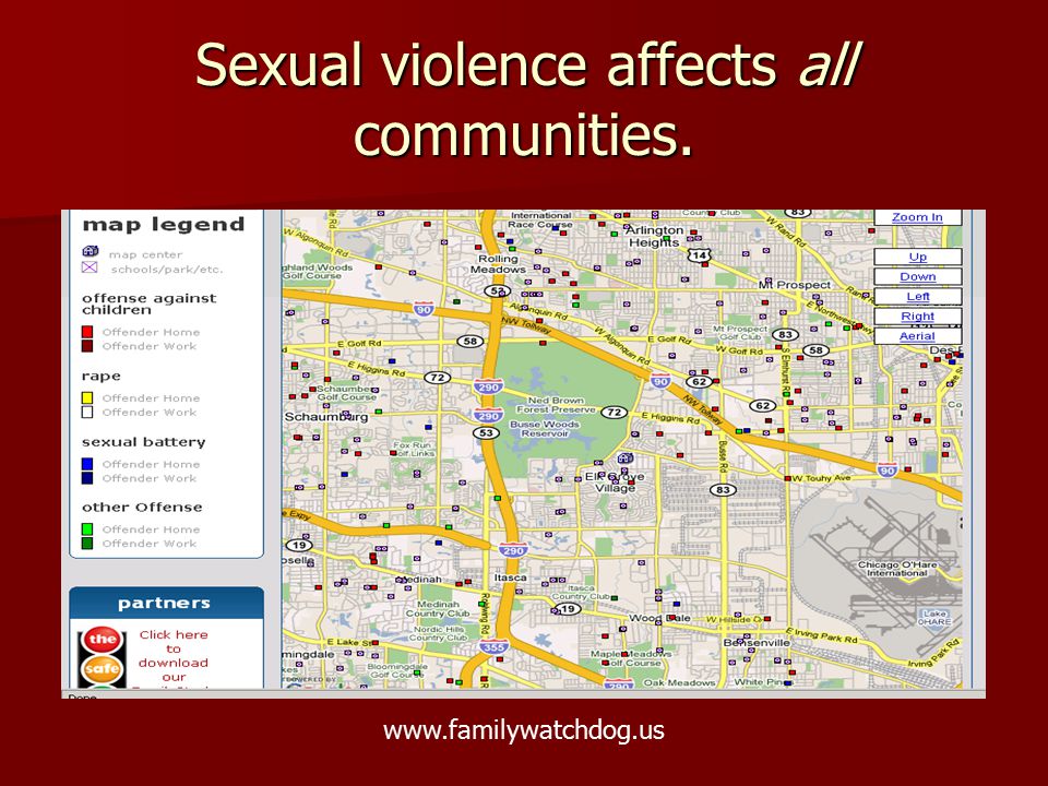 Sexual violence affects all communities.