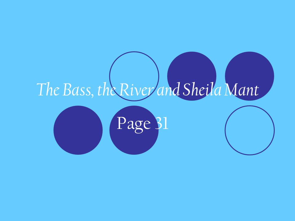 Things College Students Dont Needkiplinger The Bass The River The Bass The River And Sheila Mant Essay What Is A Thesis Statement For An Essay also Compare And Contrast Essay Sample Paper High School Argumentative Essay Examples