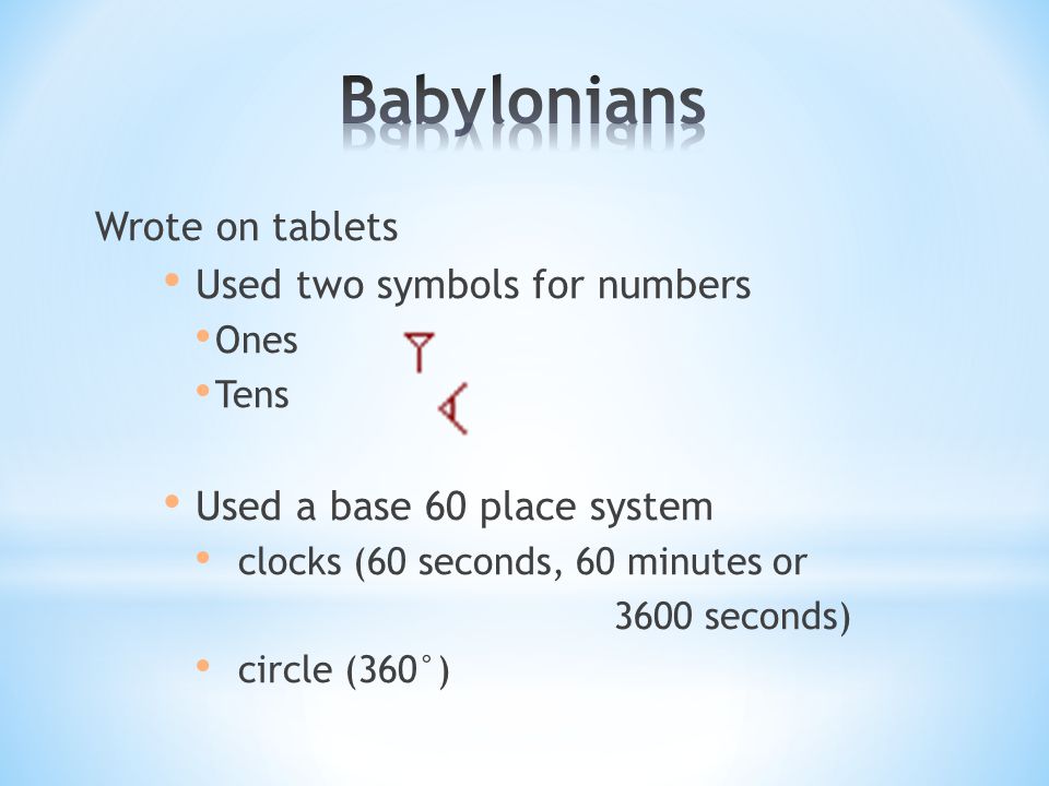 Most notable advancements in the early development of mathematics: Mayans Babylonians Egyptians Greeks Chinese