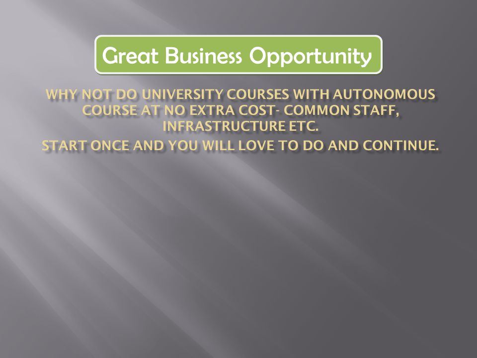 Great Business Opportunity