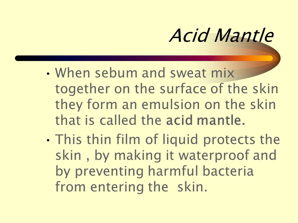 Secretion  Sebum is an oil that is secreted from the sebaceous gland.