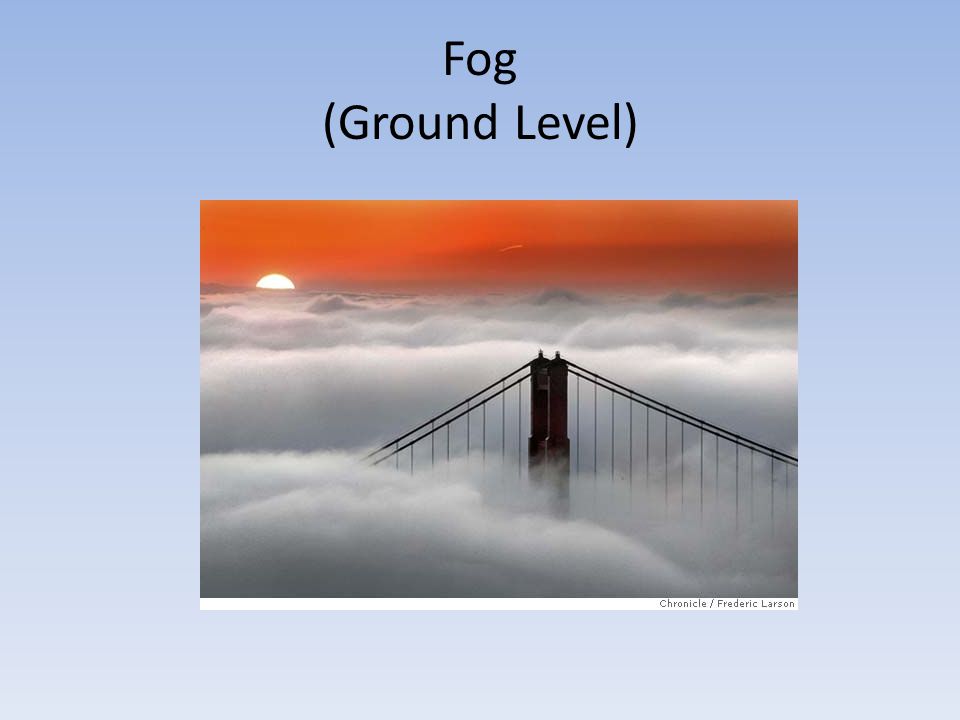 Fog (Ground Level)