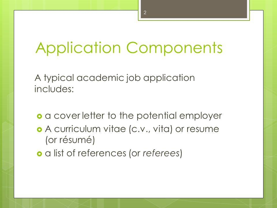 academic job cover letter samples