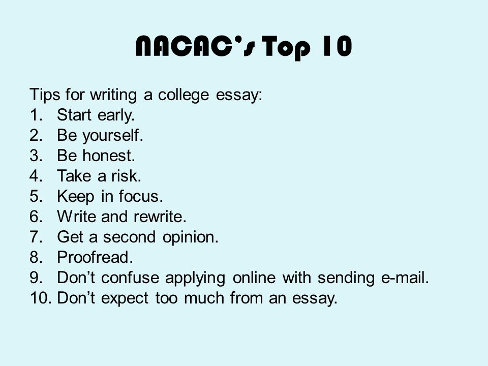 how to start college essay