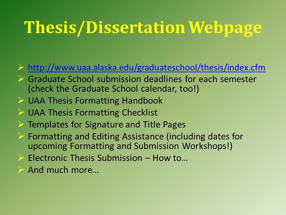 Thesis Or Dissertation