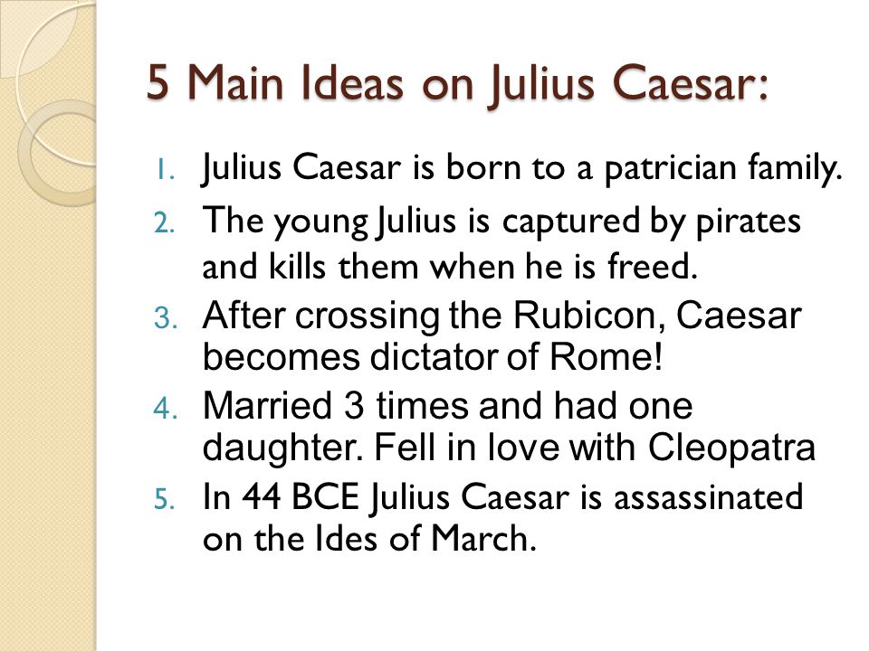 a biography of julius caesar born in rome a biography of julius caesar born in rome