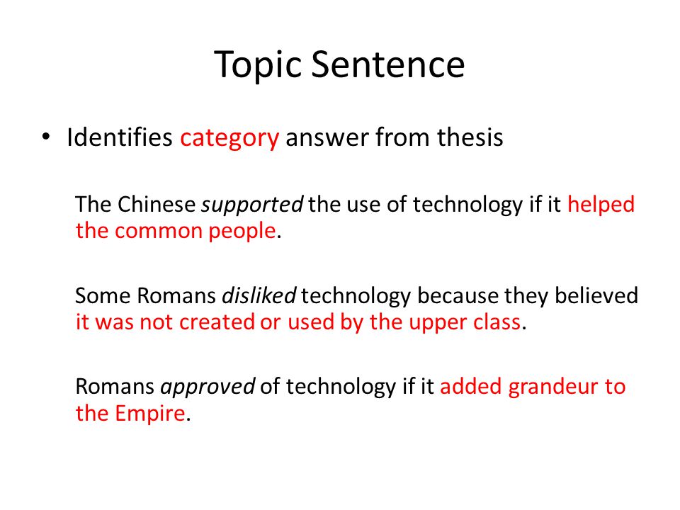 Han china and rome thesis sentence