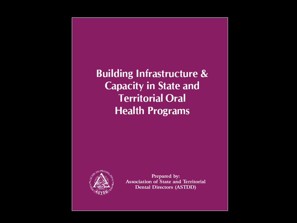 State oral health programs will be better prepared to achieve HP 2010 Oral Health Objectives for their state and for the nation when they have:  competence in surveillance  a full-time dental director  skilled staff  a state oral health plan  the support of policymakers  strong public/private partnerships and community coalitions  and an ability to obtain funds for services (from Guidelines ASTDD/ASTHO 2001)