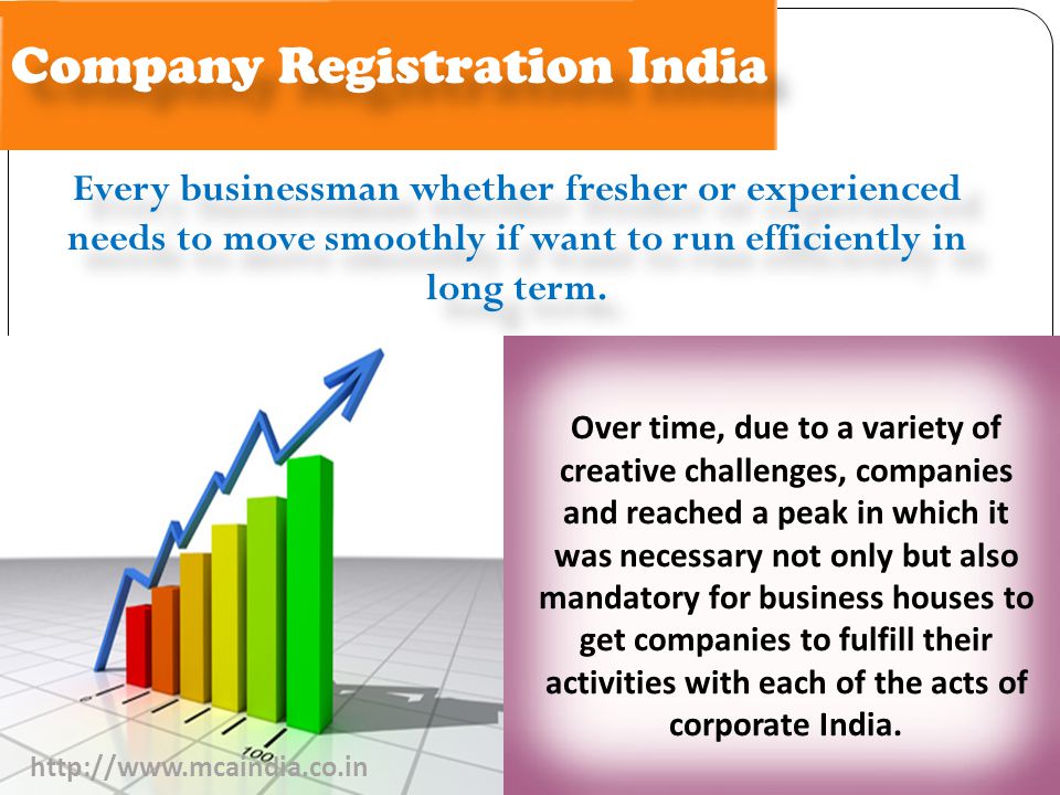 Company Registration India Every businessman whether fresher or experienced needs to move smoothly if want to run efficiently in long term.