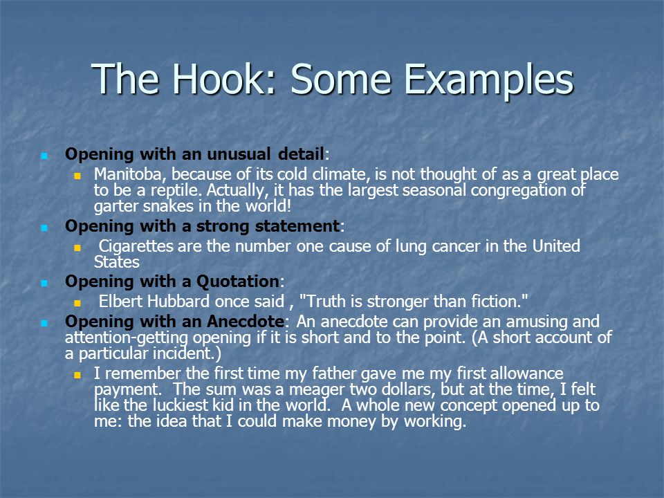 Example Of Good Argumentative Essay
