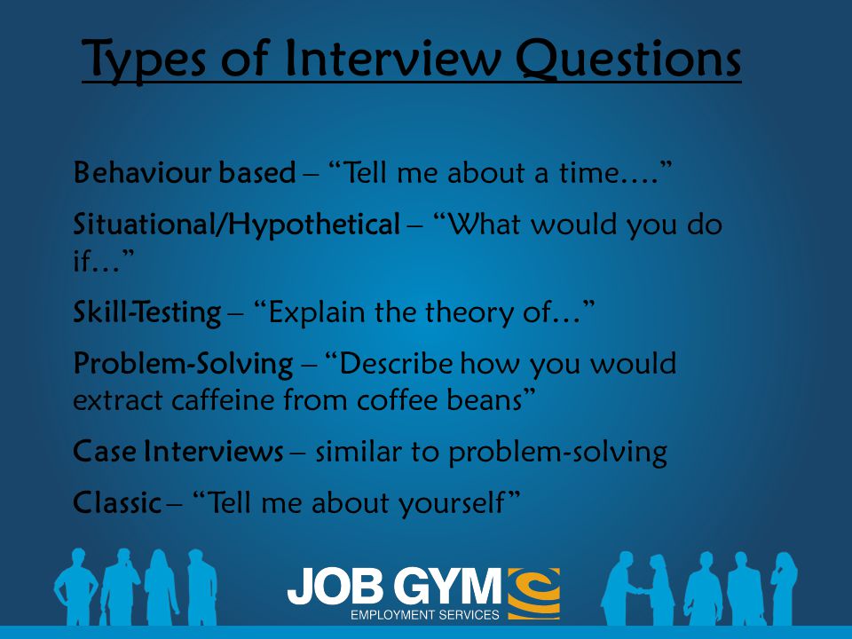 behaviour based interview