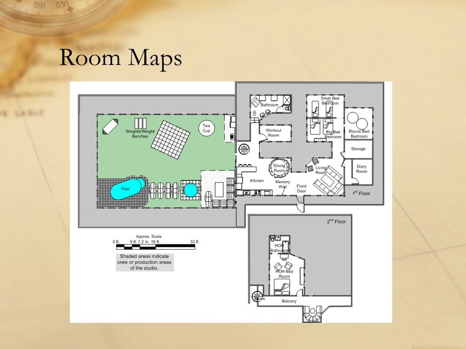 Map of a Building – The White House