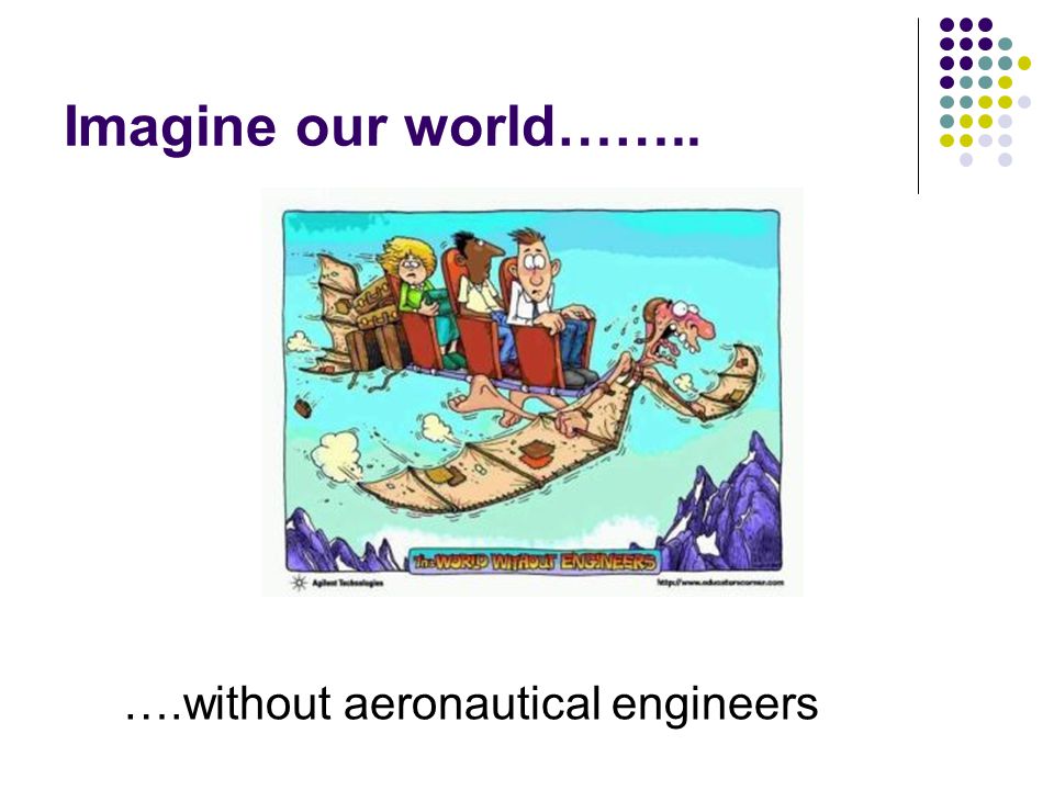 Imagine our world…….. ….without aeronautical engineers