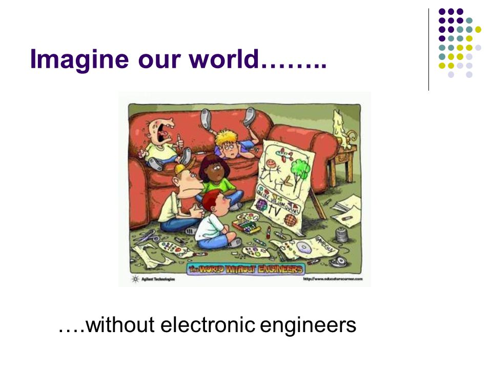 Imagine our world…….. ….without electronic engineers