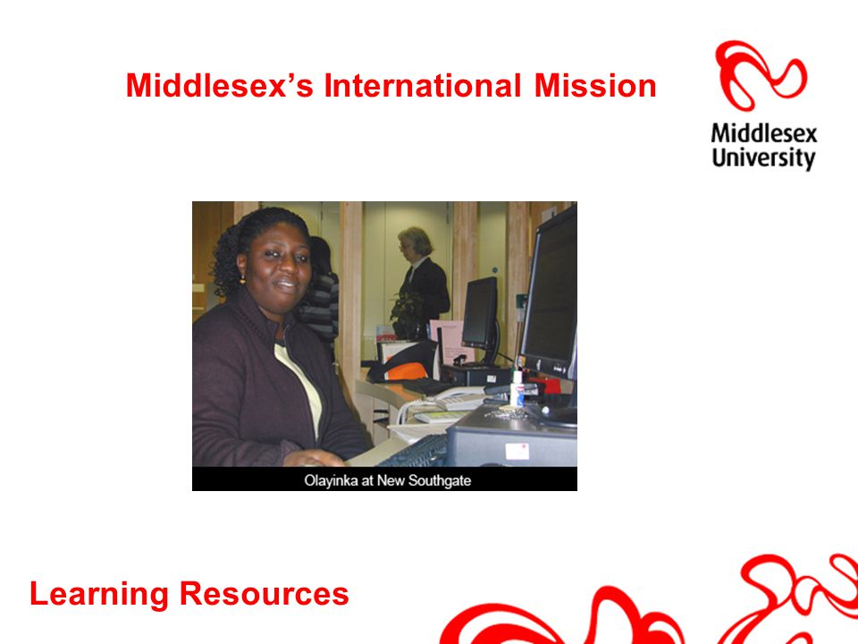 Learning Resources Middlesex’s International Mission