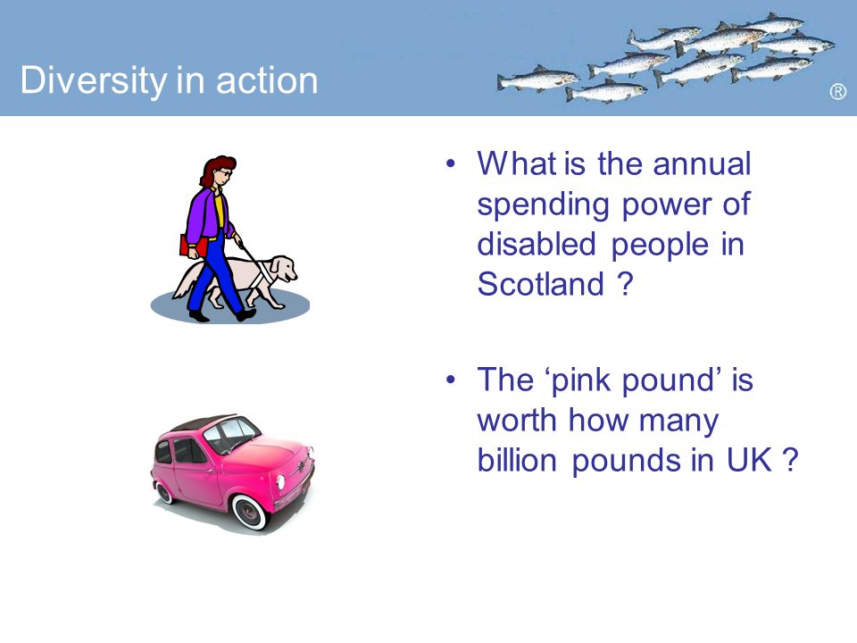 Diversity in action What is the annual spending power of disabled people in Scotland .