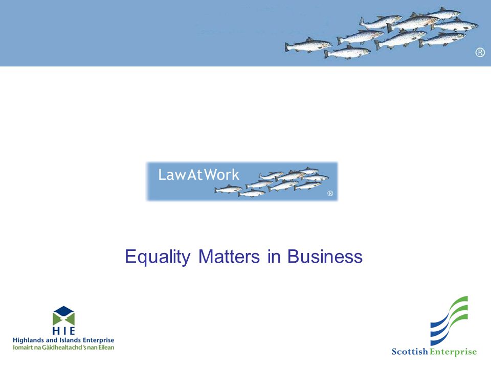 Equality Matters in Business