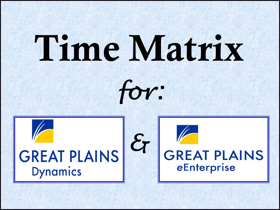 timematrix