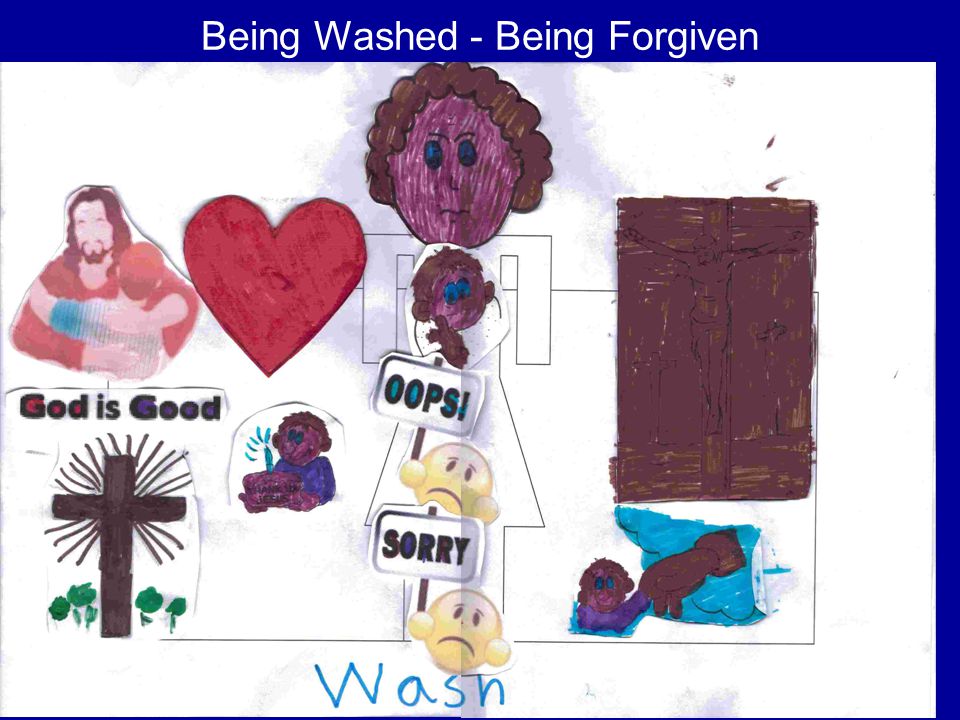 Being Washed - Being Forgiven