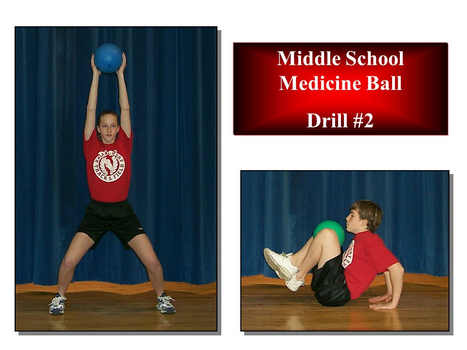 Middle School Medicine Ball Drill #2