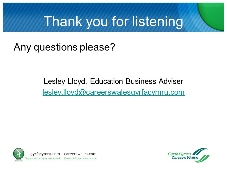 Thank you for listening Any questions please.
