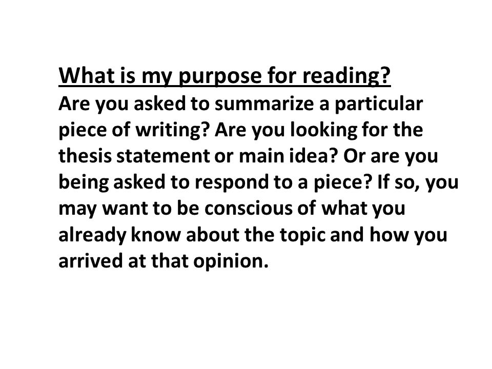 Dissertation Reading Comprehension