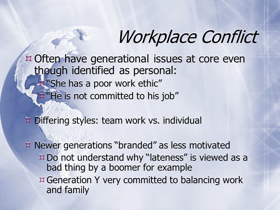 generation y work ethic