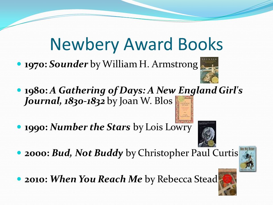 Newbery Award Books 1970: Sounder by William H.