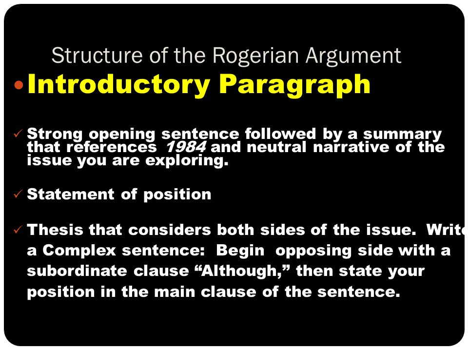 Argument Essay Ideas