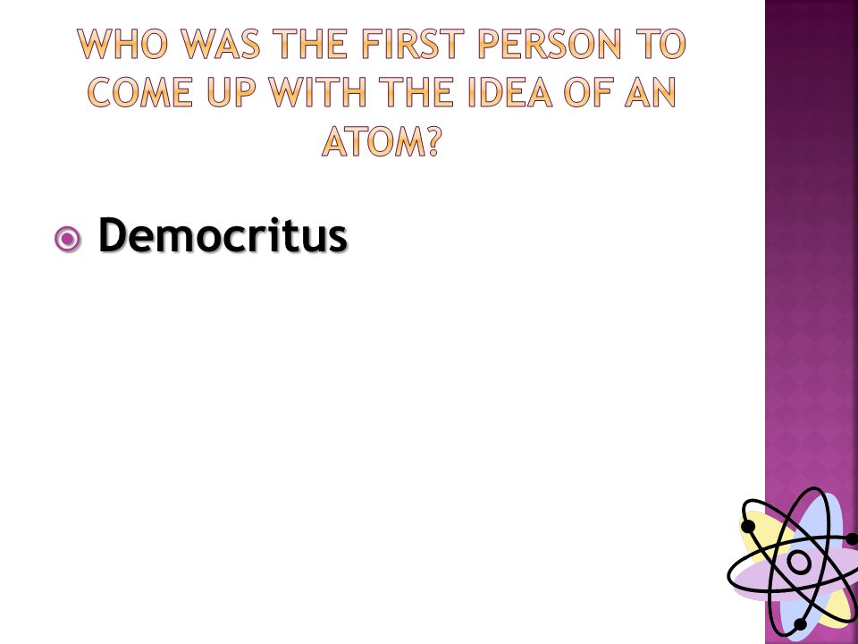  Democritus
