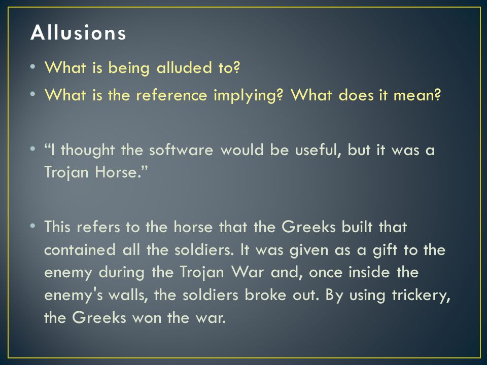 biblical allusion biblical allusion