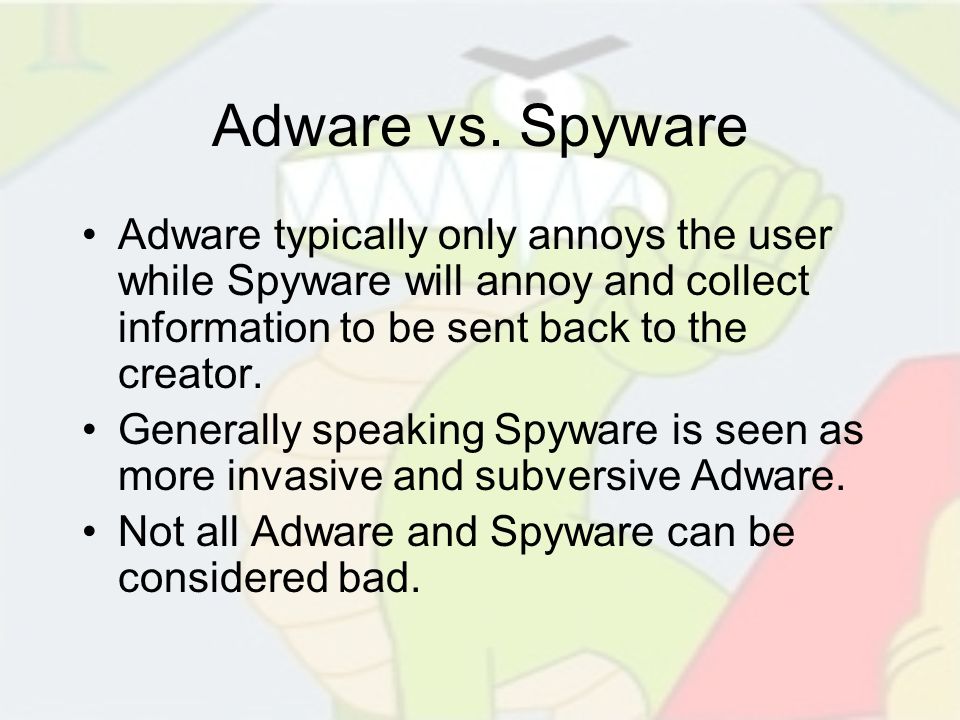 Adware vs.