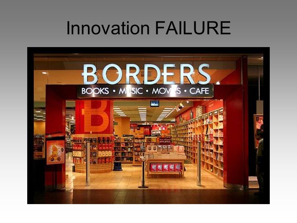 Innovation FAILURE