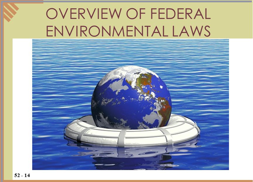 OVERVIEW OF FEDERAL ENVIRONMENTAL LAWS