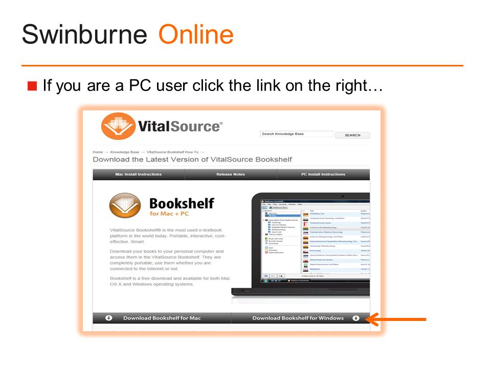 Swinburne Online  If you are a PC user click the link on the right…