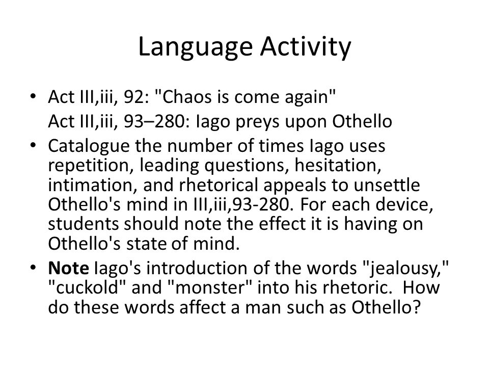 othello question notes and answers othello question notes and answers
