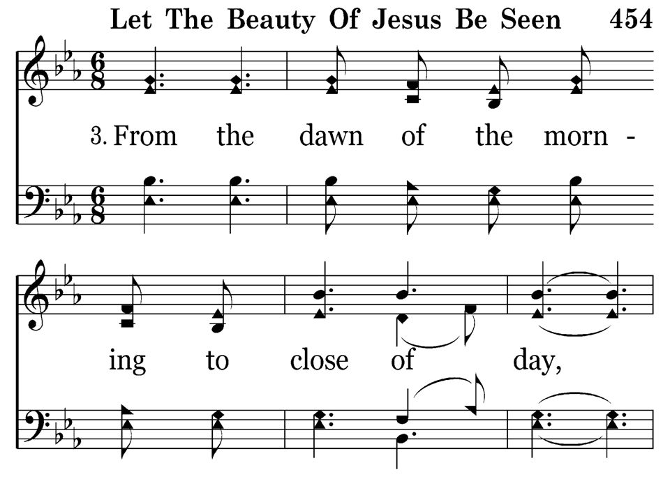 454 - Let The Beauty Of Jesus Be Seen - 3.1