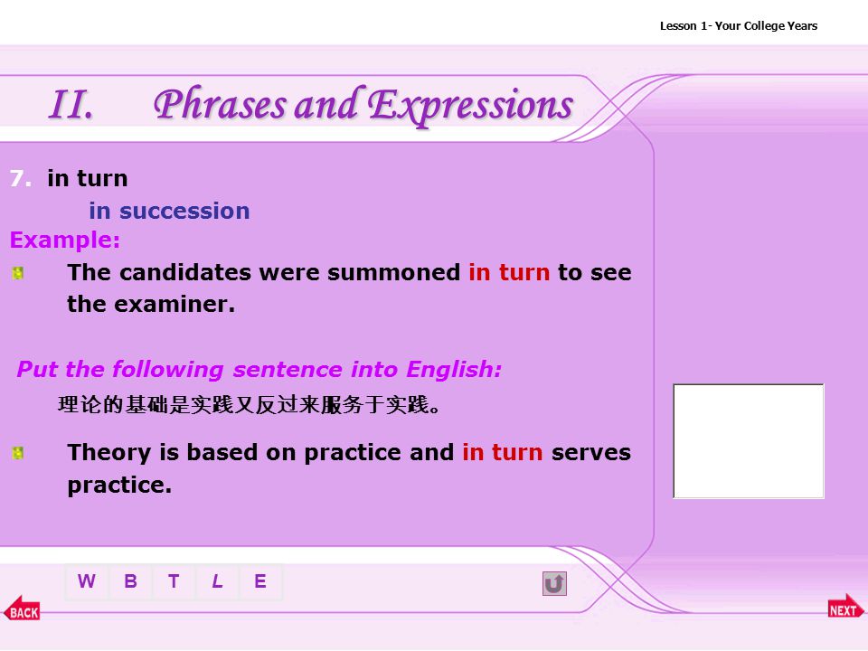 Btlew Lesson 1 Your College Years I Word Studyword Study Ii 51 Btlew