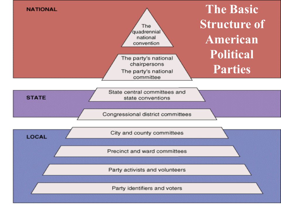 how are political parties organized
