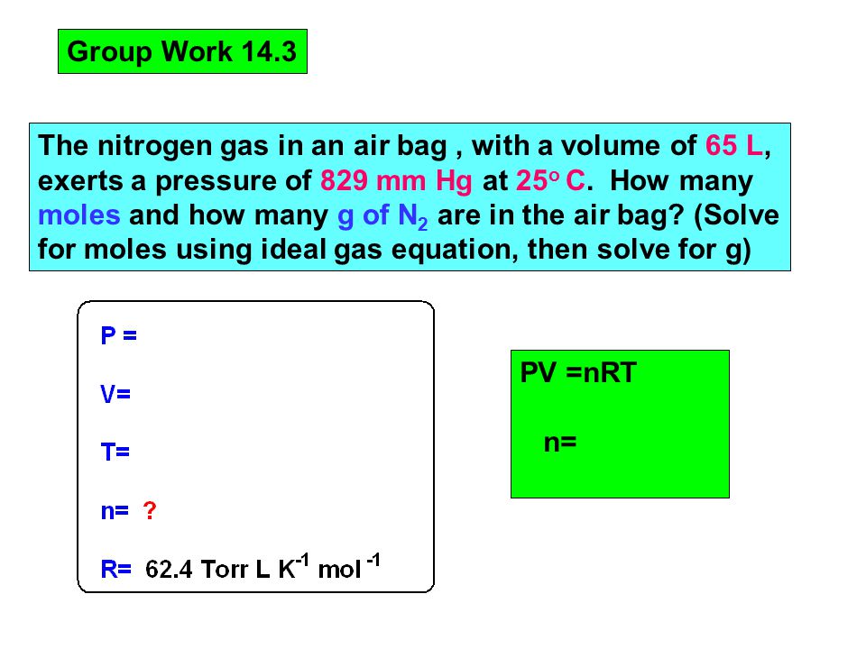 Topic 14 The Gaseous State Of Matter Lecture Slides States 42 Group