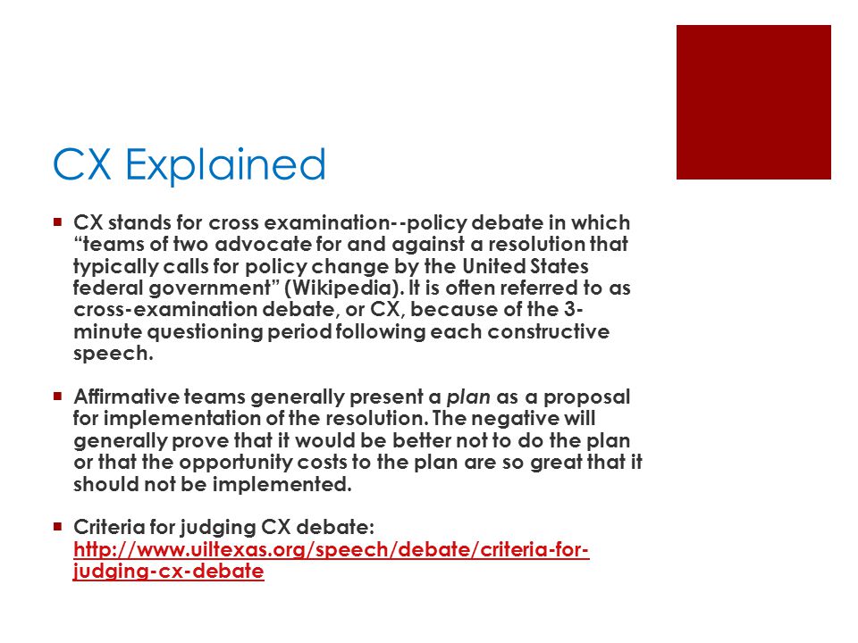 welcome to debate cx versus ld introduction video introduction cx debate format