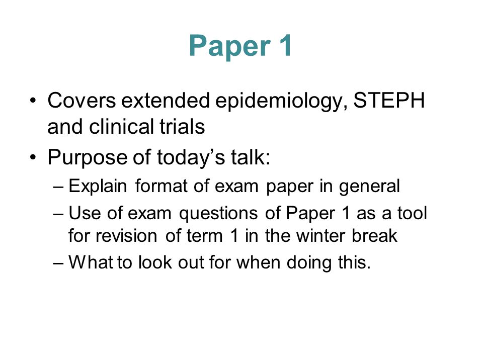 epidemology paper 1 Epidemiology definition is - a branch of medical science that deals with the incidence, distribution, and control of disease in a population 1: a branch of. epidemology paper 1 Epidemiology definition is - a branch of medical science that deals with the incidence, distribution, and control of disease in a population 1: a branch of.