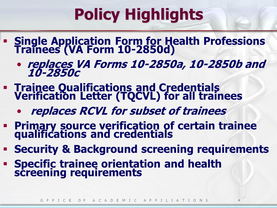 2008 new trainee appointment policy handbook christopher clarke ph va form 10 2850d