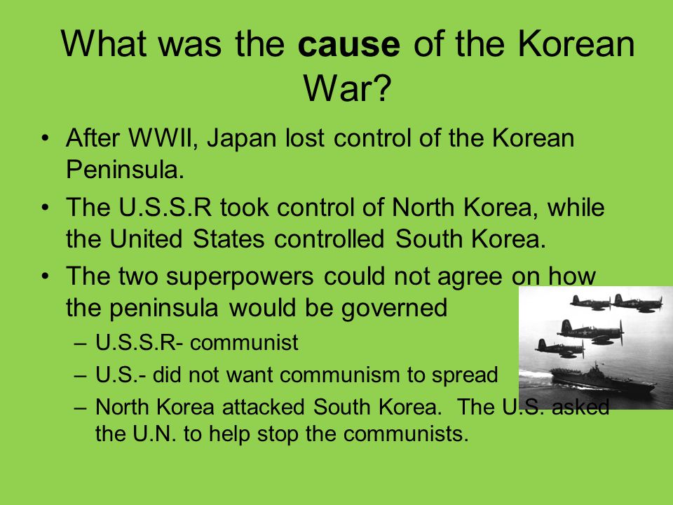 causes of korean war