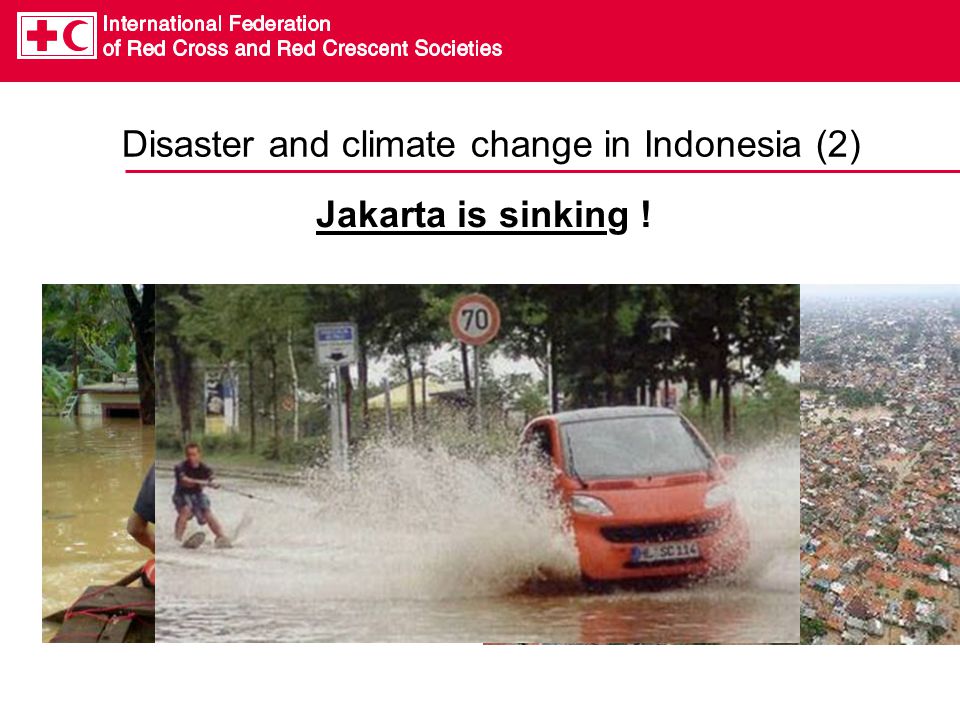 Disaster and climate change in Indonesia (2) Jakarta is sinking !