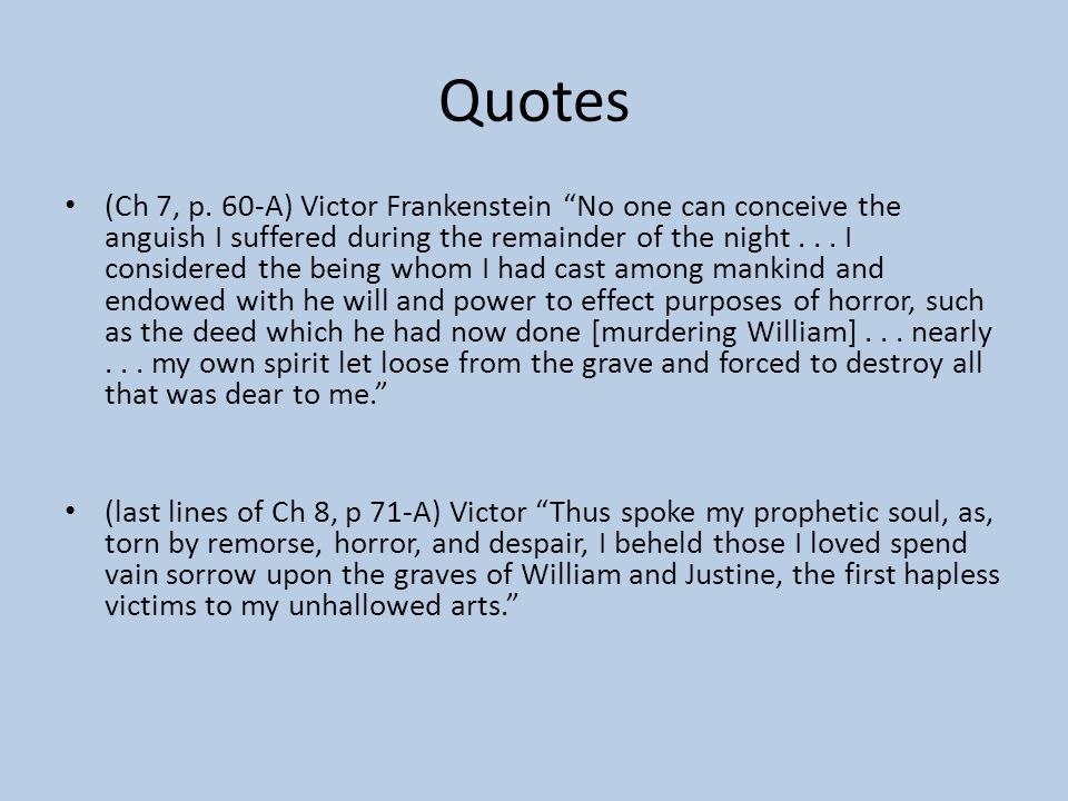the theme of guilt in frankenstein by mary shelley the theme of guilt in frankenstein by mary shelley