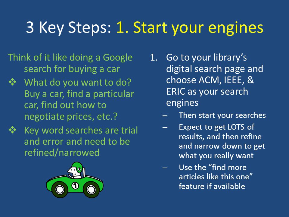 Steps To Writing A Literature Review