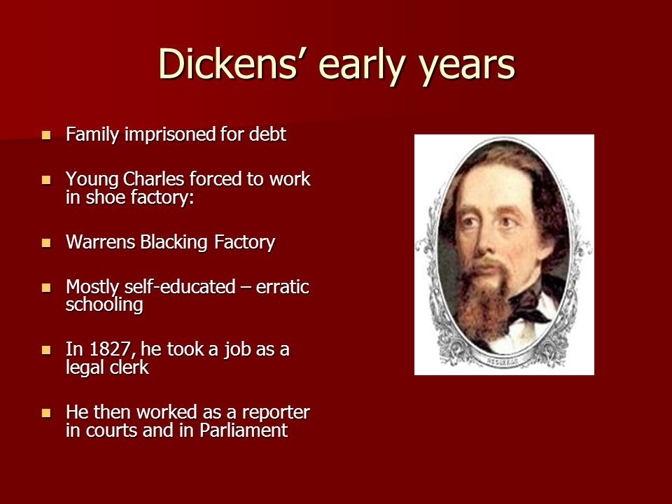 a biography of charles dickens essay A biography of charles dickens (1812 charles dickens (charles john huffam dickens) in 1833 dickens began to contribute short stories and essays to periodicals. a biography of charles dickens essay A biography of charles dickens (1812 charles dickens (charles john huffam dickens) in 1833 dickens began to contribute short stories and essays to periodicals.